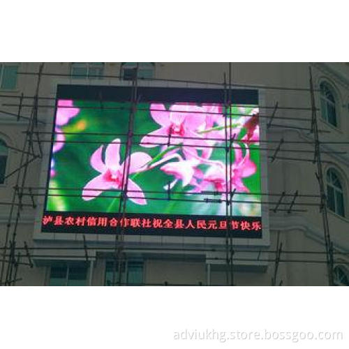 Digital P12 Outdoor Full Color Led Display With Message Boa